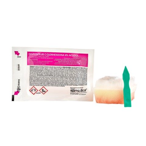 cvmedica - SZCZOTECZKA DISPOMEDIC SCRUB Z CHLORHEKSYDYNĄ