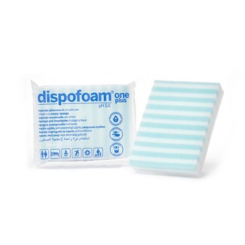 DISPOFOAM ONE PLUS - GĄBKA Z MYDŁEM PAKOWANA INDYWIDUALNIE
